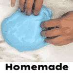 homemade flubber slime