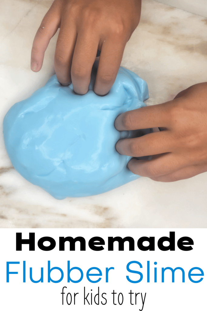 homemade flubber slime