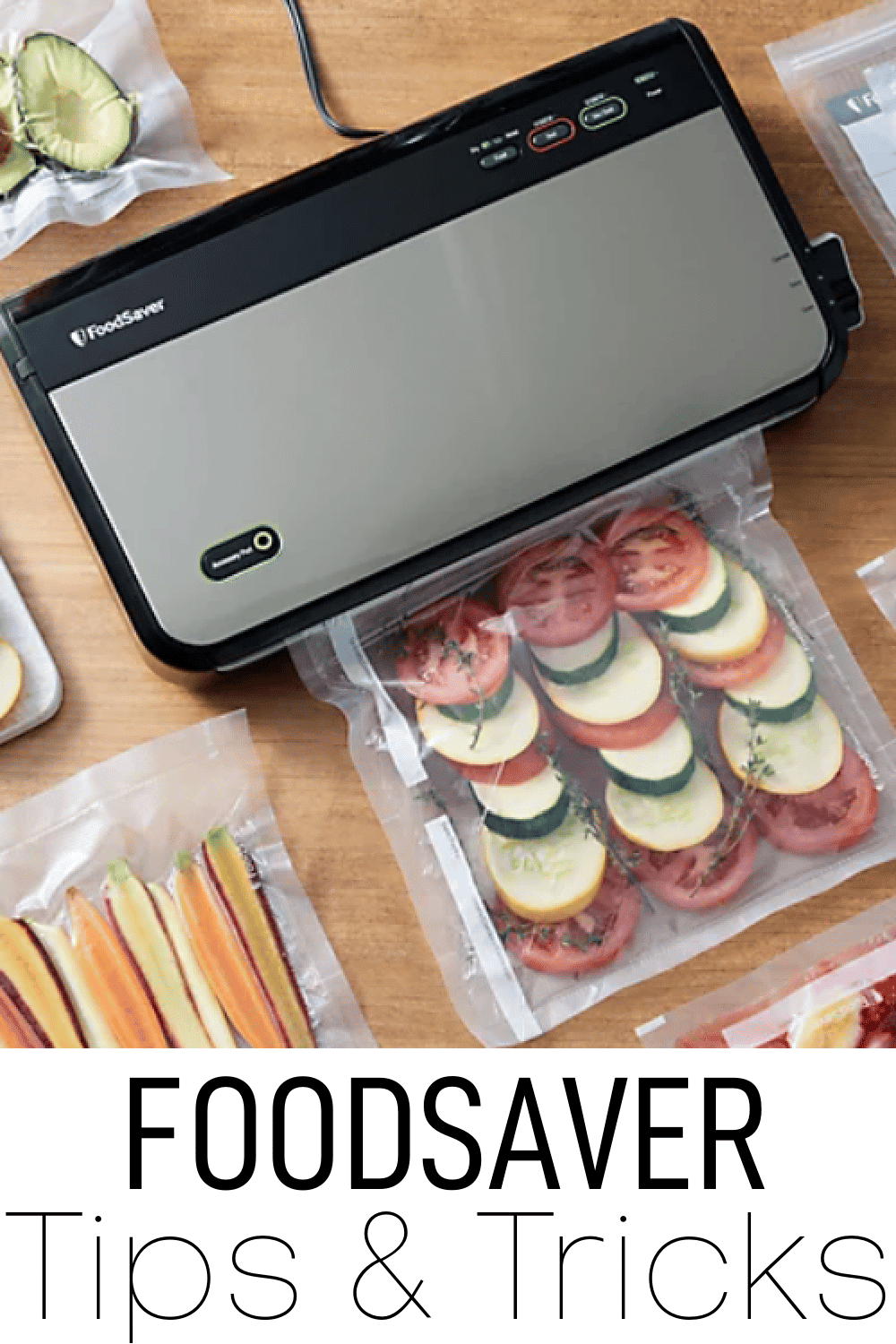 FoodSaver Tips and Tricks: Making DIY Small Bags 