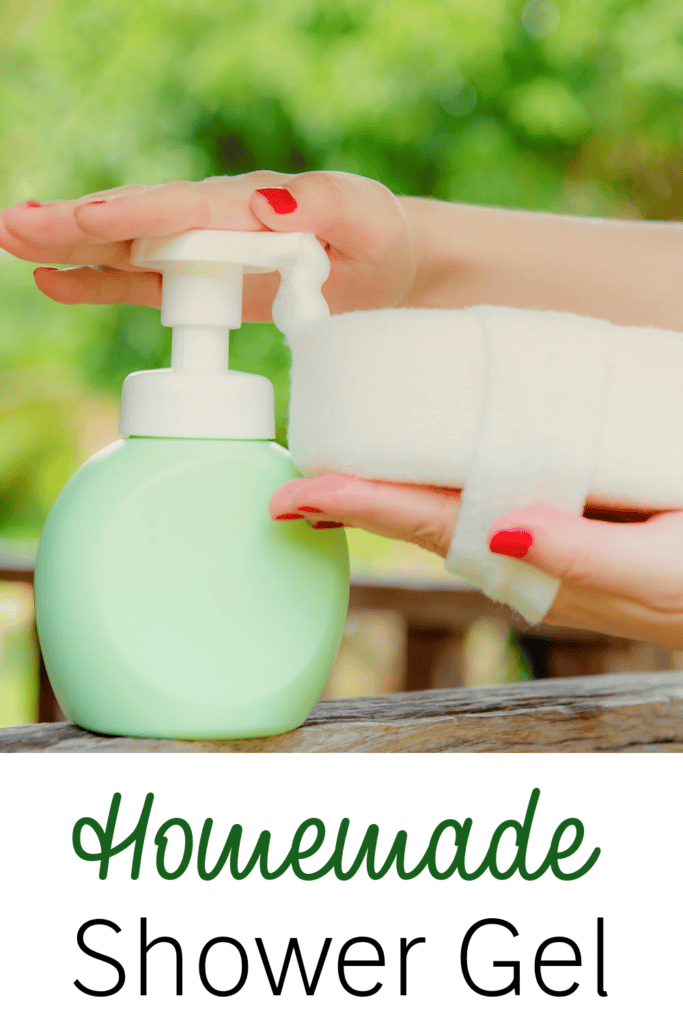 Homemade Shower Gel