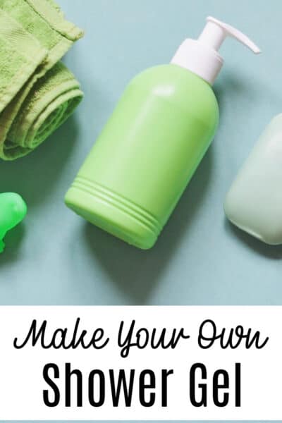 How to make your own shower gel