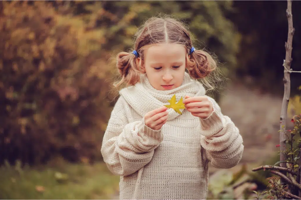 creative crafts with leaves for kids