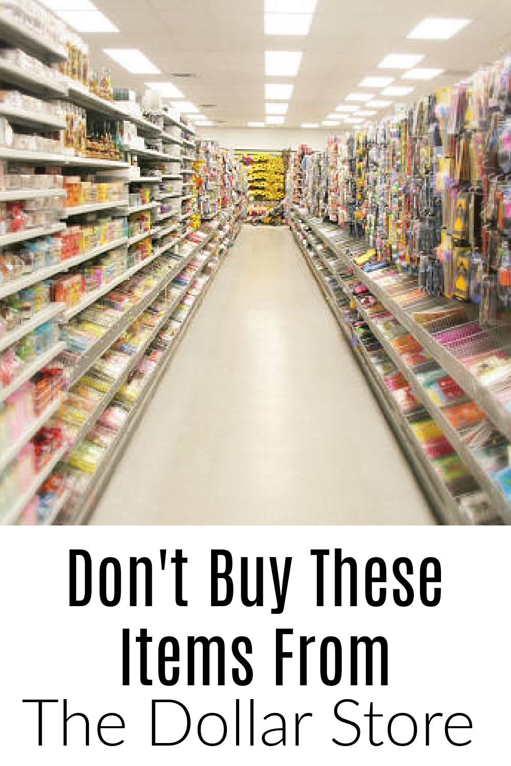 What to Buy at the Dollar Store and What to Skip - the Imperfectly