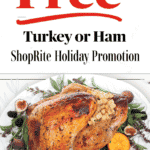 Free turkey or ham ShopRite Holiday Promotion