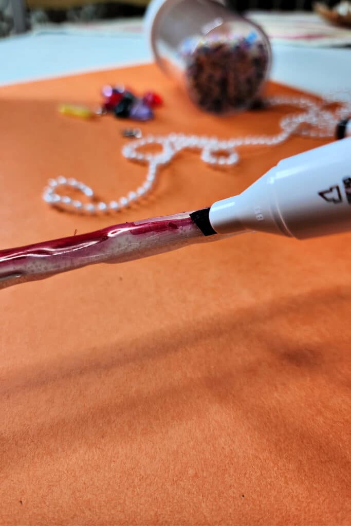 Using ohuhu marker