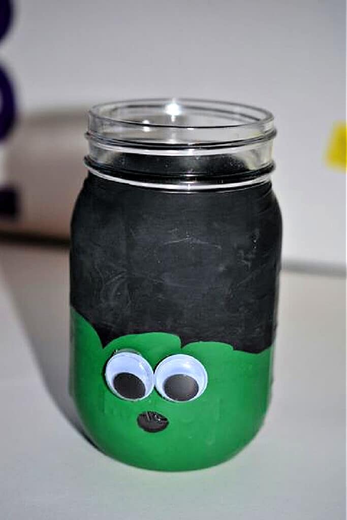 adding googly eyes