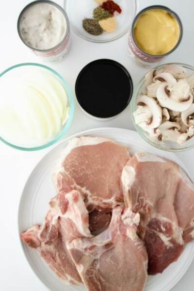 cropped crock pot smoothers pork chops with mushrooms
