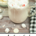 Homemade White Hot Chocolate 3 ingredient