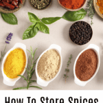 How to store spices to keep them fresh