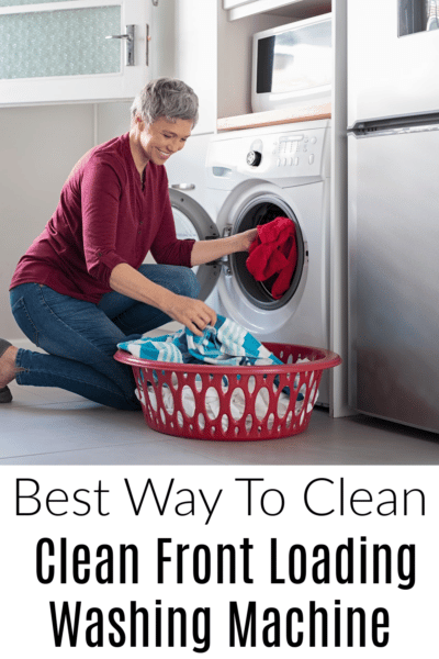 the best way to clean front loading washing machine
