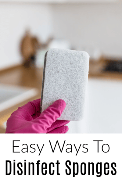 Easy ways to disinfect sponges