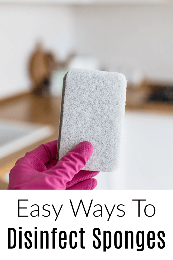 Easy ways to disinfect sponges