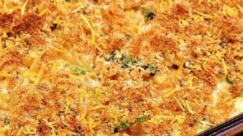 finished broccoli bake