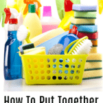 How to put together a cleaning caddy 1