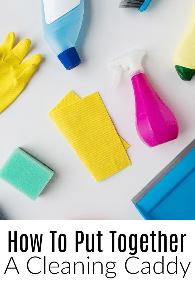 How to put together a cleaning caddy