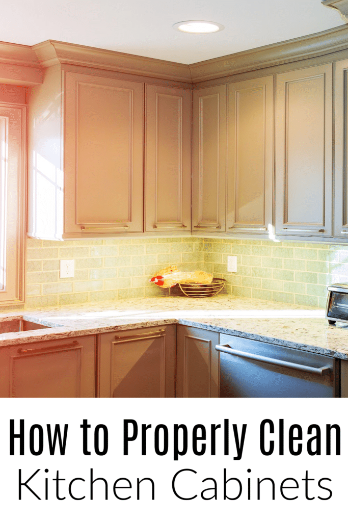 how to clean kitchen cabinets 1 1