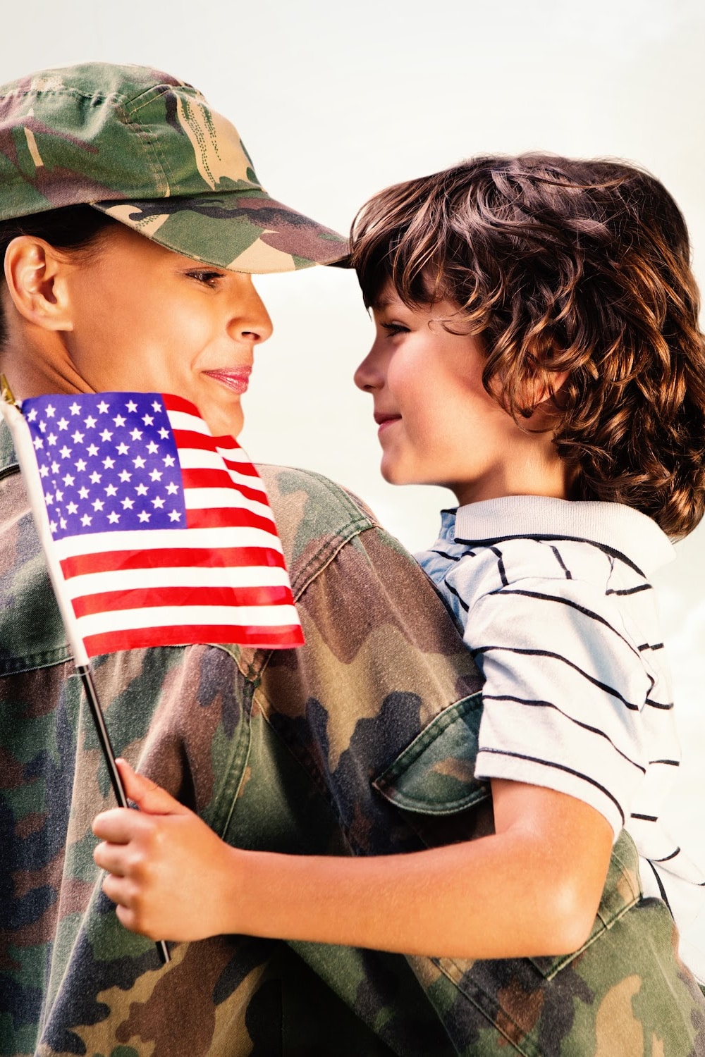 Military family donate coupons