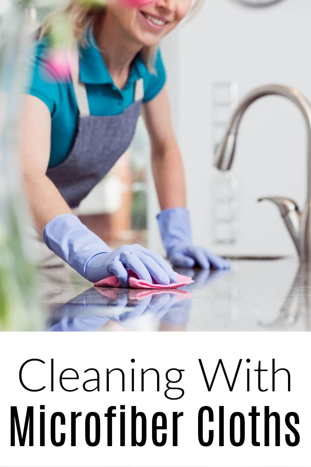 cleaning with micofiber cloths