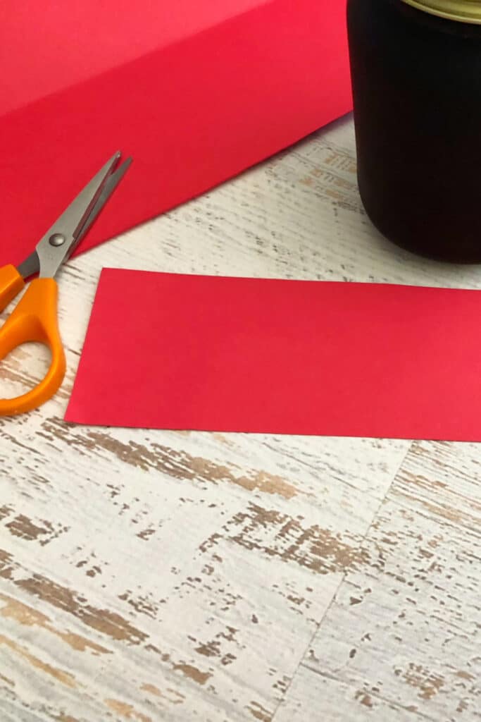 cutting construction paper