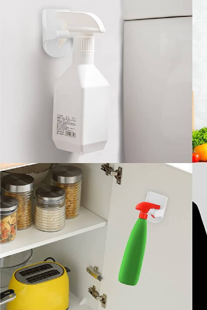 spray bottle organizer