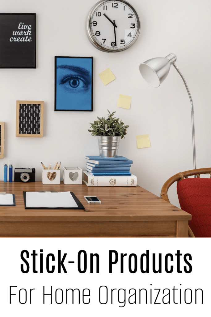 stick on products for home organization that work