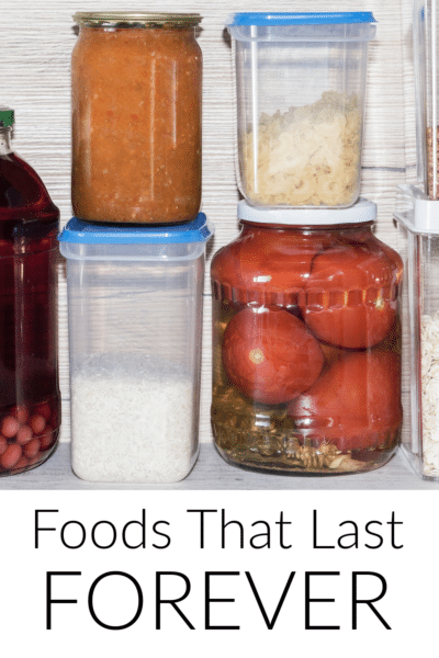 Foods that last forever 1