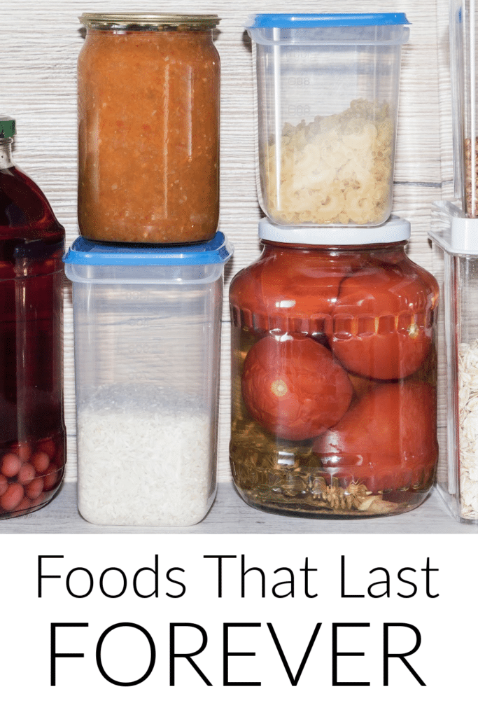 Foods that last forever  and never expire