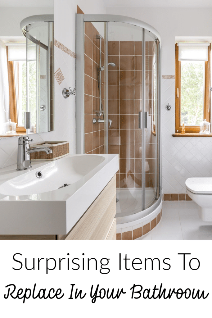 Items to replace in your bathroom 2