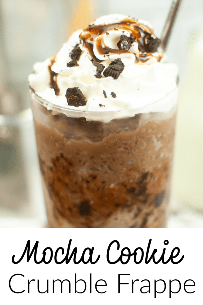 Starbucks mocha Cookie Crumble Frappe