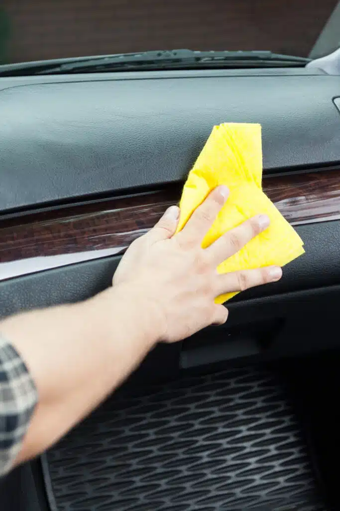 wash car regularly - including wiping down the interior of your car