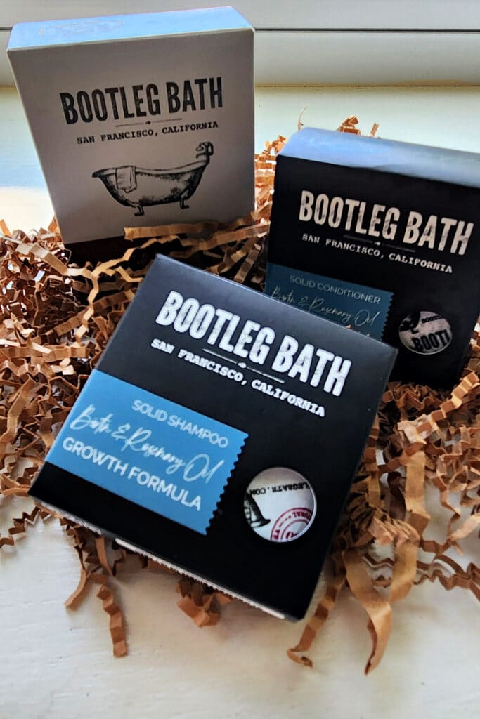 Bootleg Bath Shampoo Conditioning Hair Bar