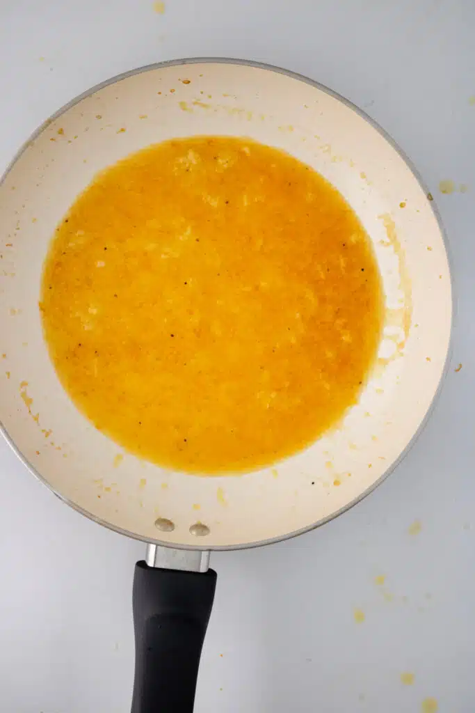 thicken orange glaze for chicken wings