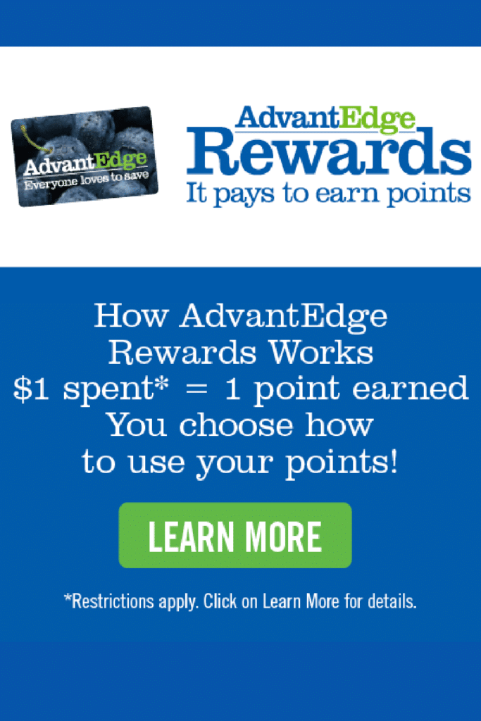 how price chopper advantEdge Rewards works