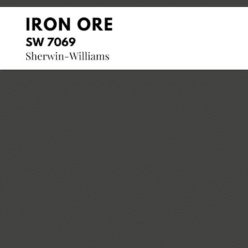 Iron Ore Black Paint