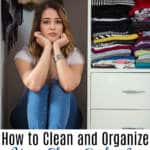 clean and organize your closet so that it Sparks Joy