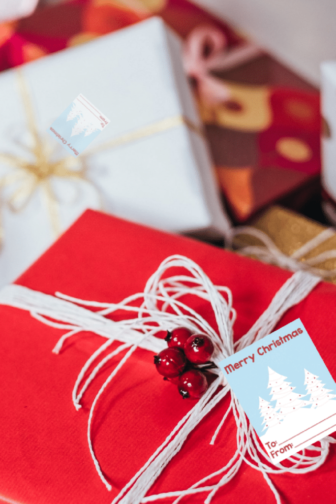 merry Christmas Printable Gift Tags Featured Picture