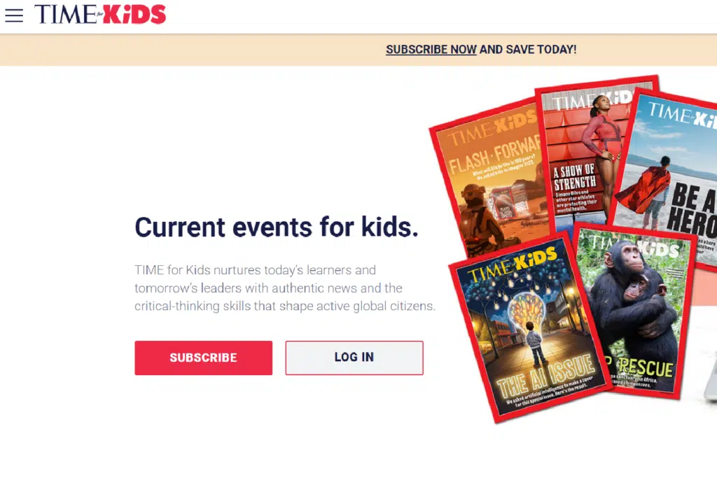 time for kids learning website