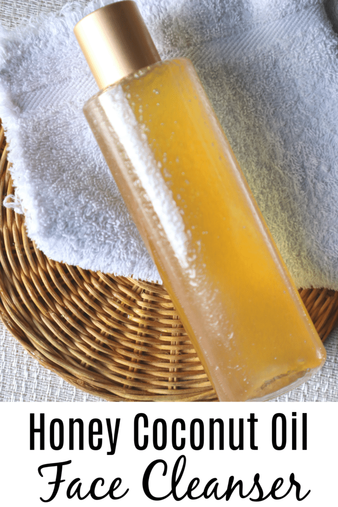 Honey Coconut Oil Face Cleaners with soft washcloth