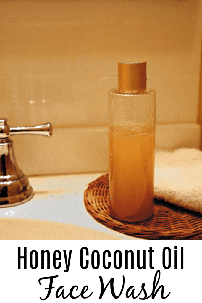 Coconut oil face wash - for all skin types, including oily skin