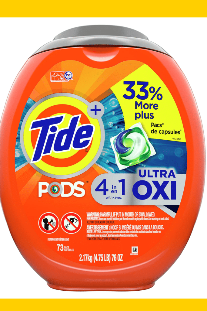 Tide Pods for Active wear clothing