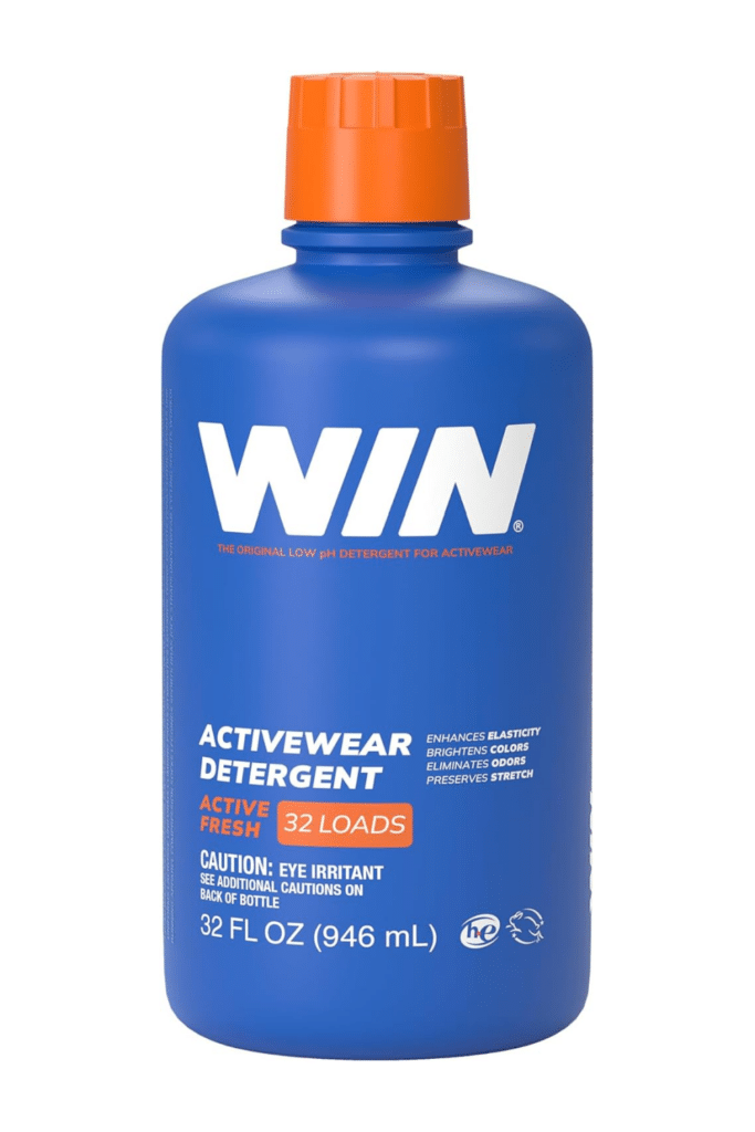 Win Activewear detergent active fresh scent