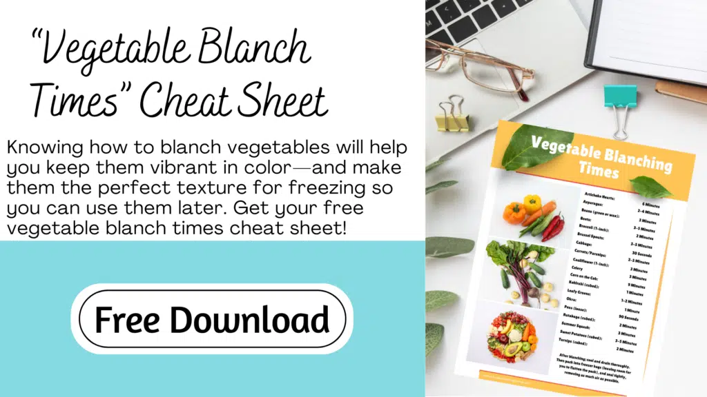 Copy of Free download Vegetable times blanching