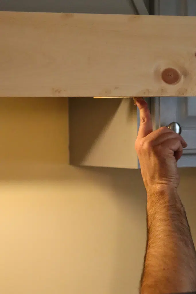 filling holes with wood filler
