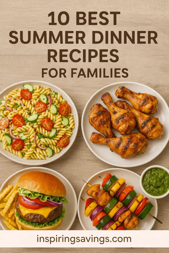 10 best summer dinner recipe ideas for families
