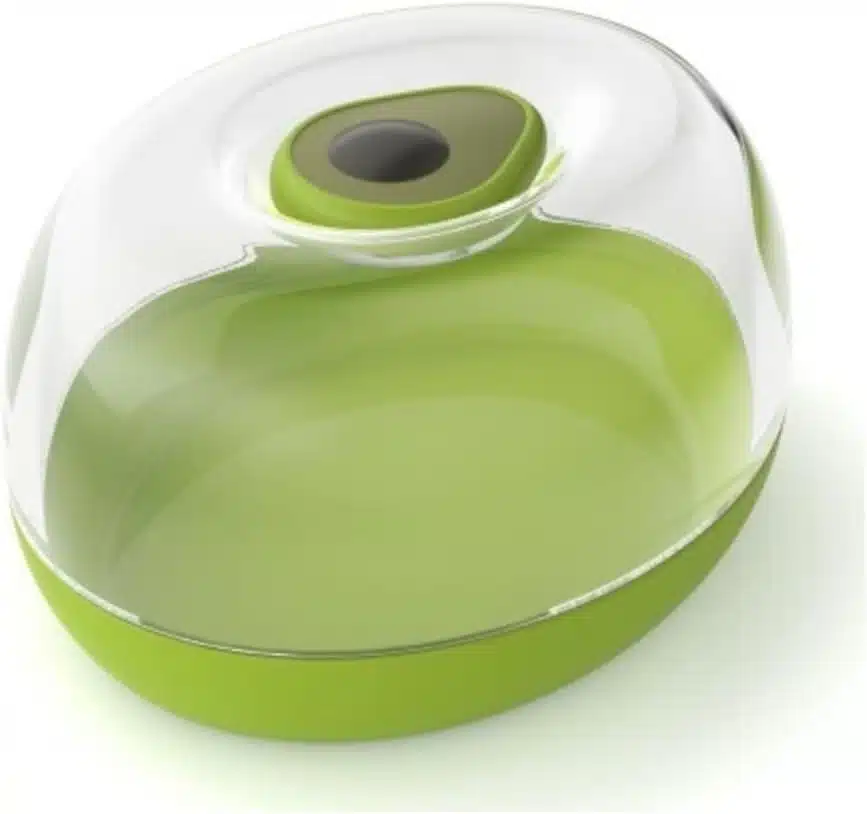 Avocado fruit container Keeps air out
