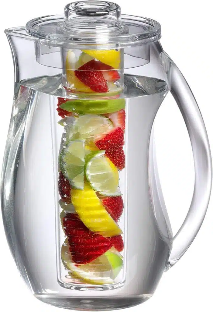 Fruit Infused Water Pitcher Summertime Items Needed