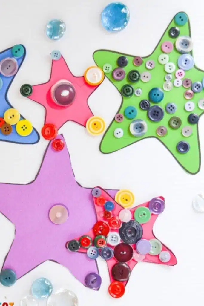 Starfish paper craft from A Little pinch of perfect
