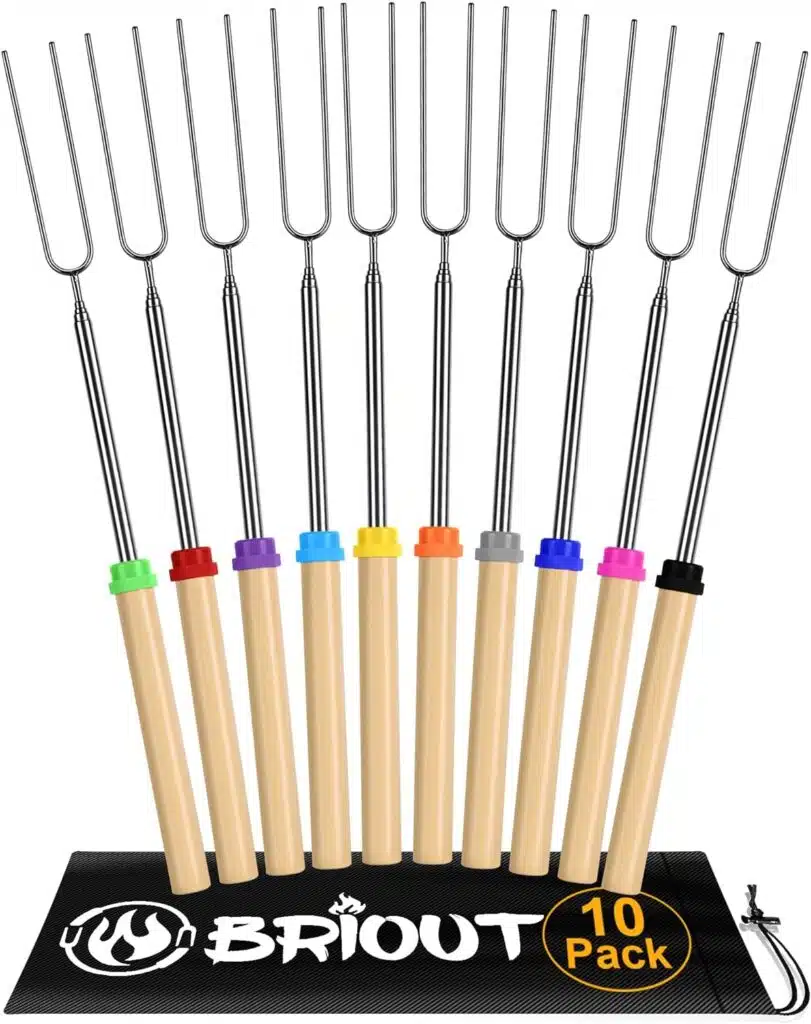 Telescoping Roasting Sticks for backyard summer fun