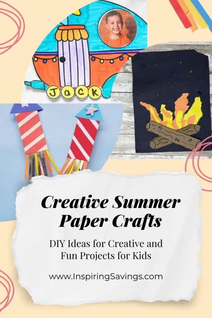creative summer paper craft for kids
