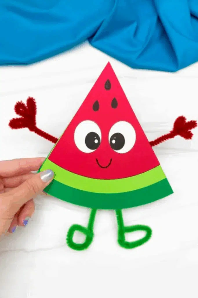 watermelon paper craft from simple every day mom